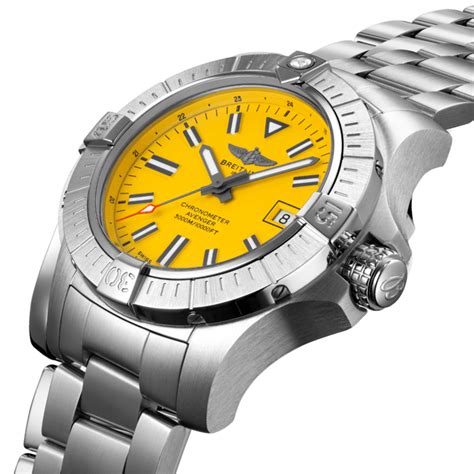 breitling avenger seawolf jaune|Breitling Avenger seawolf price.